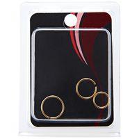 Pacific Piercing Supply Gold Plated Seamless Hoop