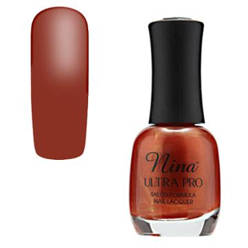 Nina Ultra Pro Ultra Pro Nail Enamel Burnished Bronze