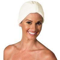 Betty Dain Beige Terry Turban Headwear