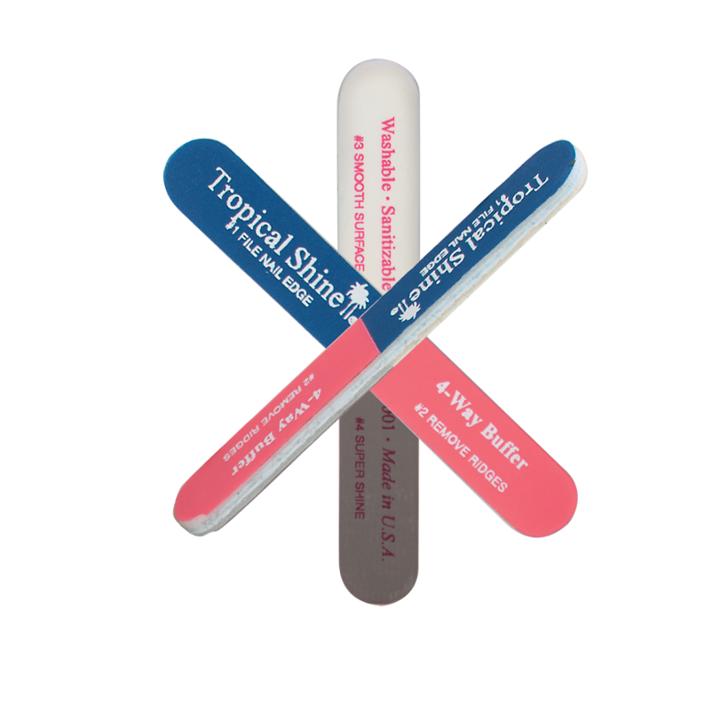Tropical Shine 4-way Mini Nail Buffer