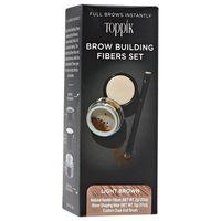 Toppik Light Brown Brow Building Fiber Set