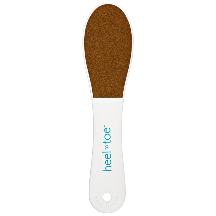 Heel To Toe White Sanitizable Foot File