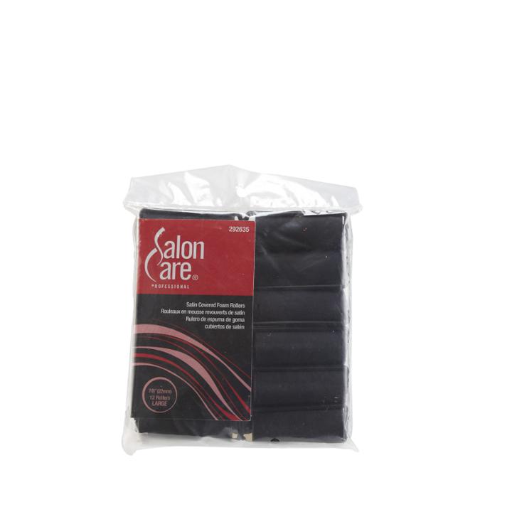 Salon Care Satin Foam Rollers 7/8 Inch