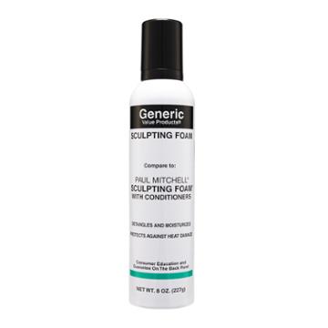 Generic Value Products Sculpting Foam Compare To Paul Mitchell Sculpting Foam