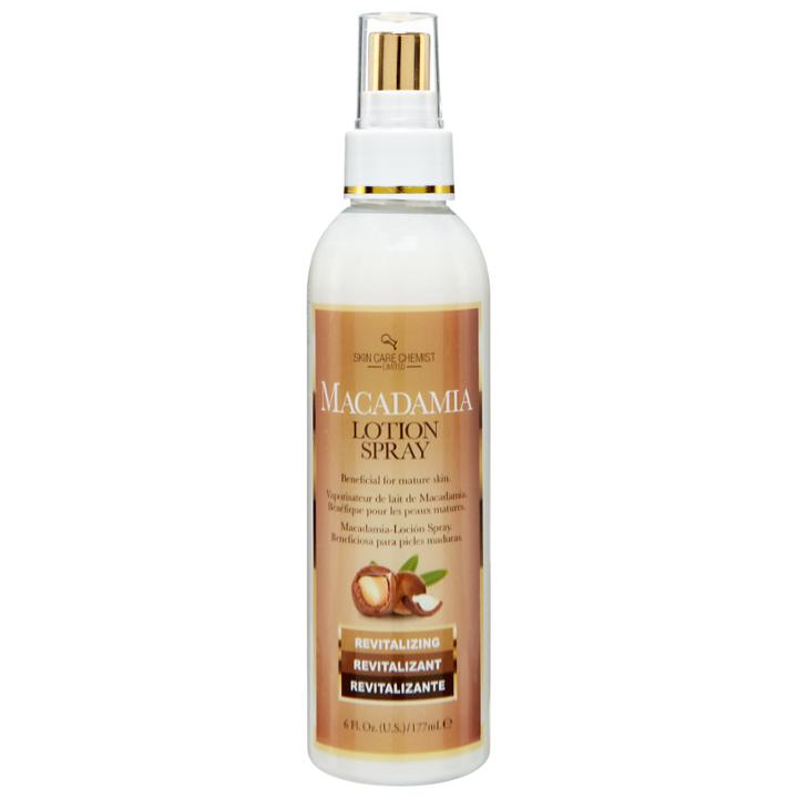 Skin Care Chemist Revitalizing Macadamia Lotion Spray
