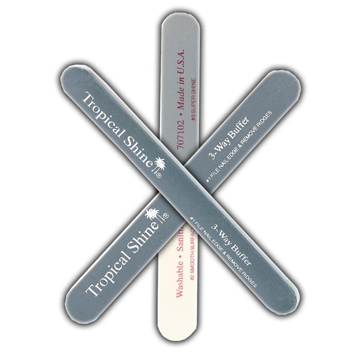 Tropical Shine Small 3-way Nail Buffer