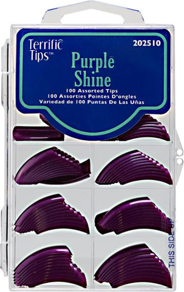 Terrific Tips Color Tips Purple Shine