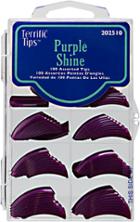 Terrific Tips Color Tips Purple Shine