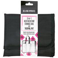 Sally Heat Resistant Storage Case & Thermal Mat-black