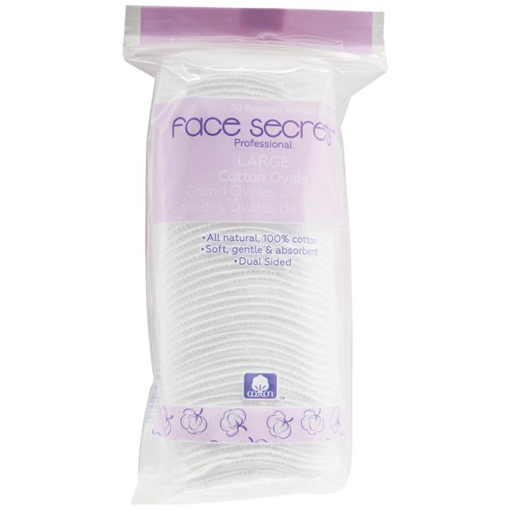 Face Secrets Large Cotton Ovals