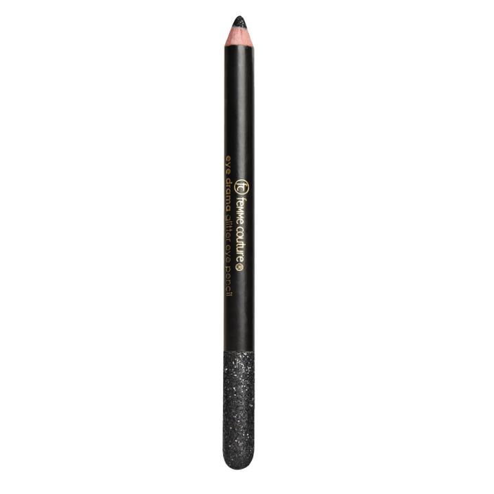 Femme Couture Eye Drama Glitter Eye Pencil Black