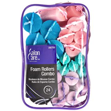 Salon Care Foam Roller Combo 24 Count