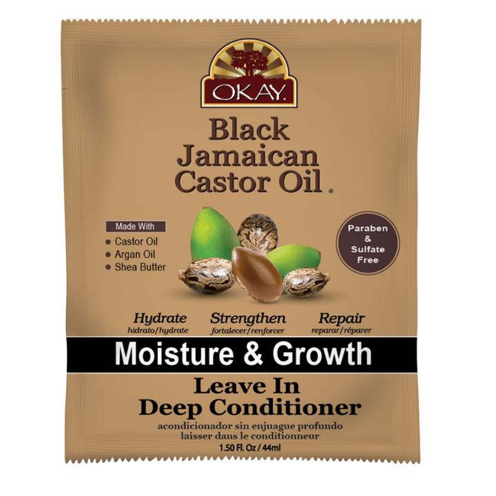 Okay Jamaican Black Castor Oil Leave In Conditioner Packette