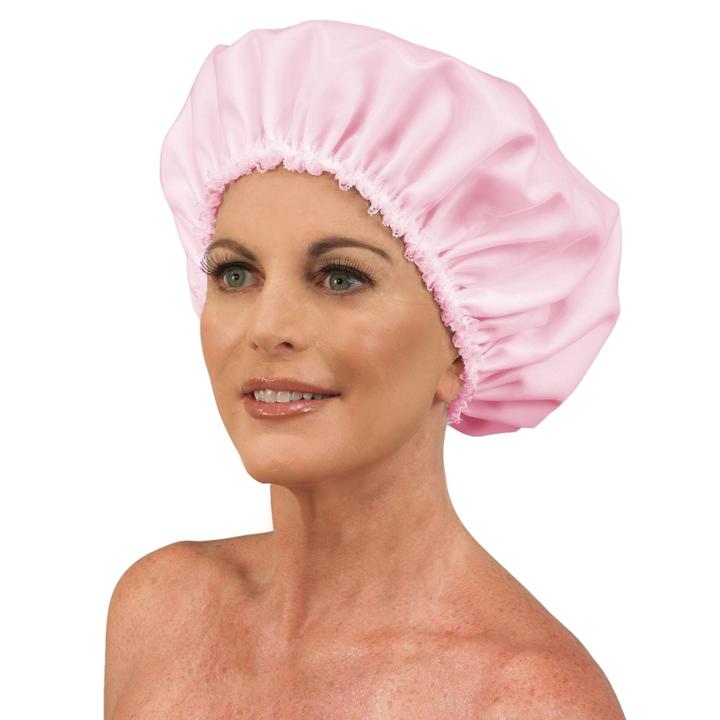 Betty Dain Pink Headline Satinette Sleepwear