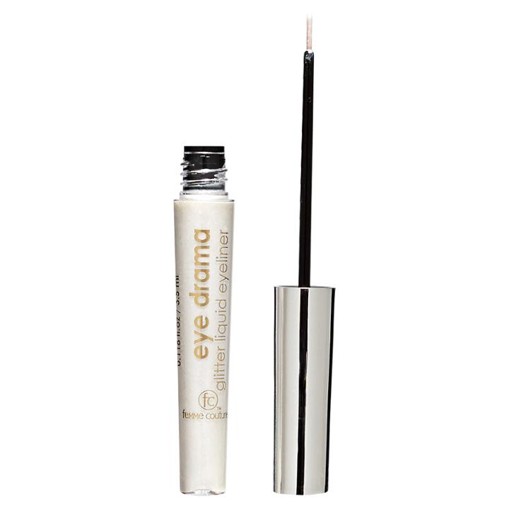 Femme Couture Eye Drama Liquid Glitter Eyeliner Pearled Over