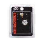 Pacific Piercing Supply Gold Plated 14g Navel Dangle