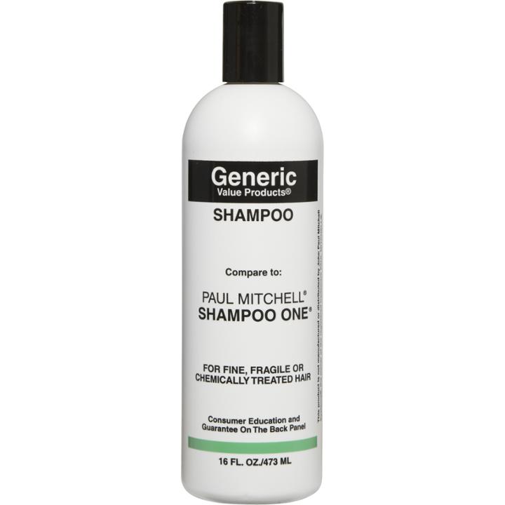 Generic Value Products Gvp Shampoo: Compare To Paul Mitchell Shampoo One