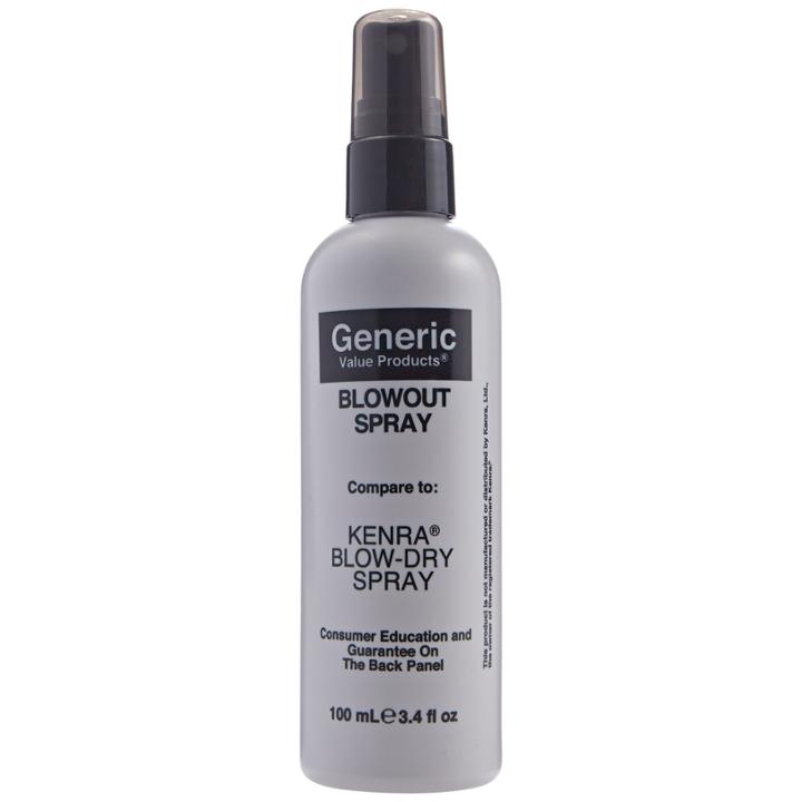Generic Value Products Blow Out Spray Compare To Kenra Blow Dry Spray
