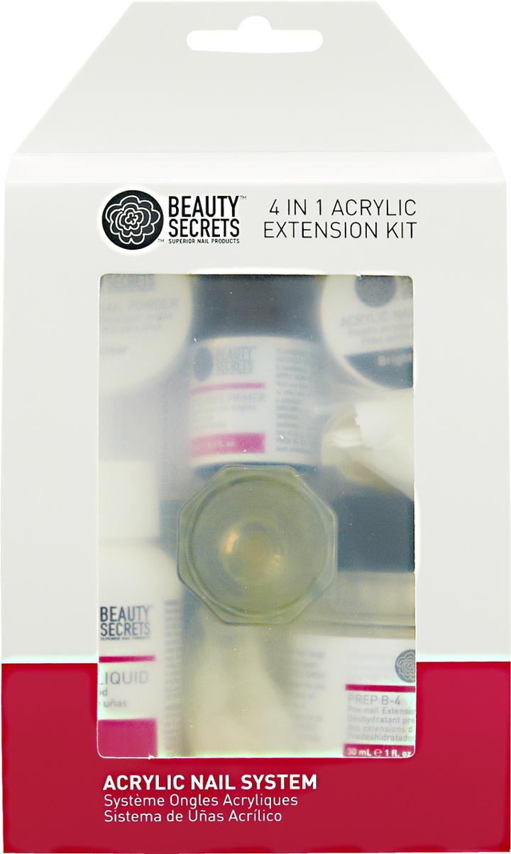 Beauty Secrets 4 In 1 Nail Extension Kit