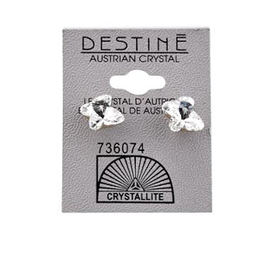 Crystallite Destine Butterfly Earrings 10mm
