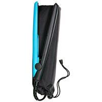 Plugged In Blue & Black Travel Flat Iron