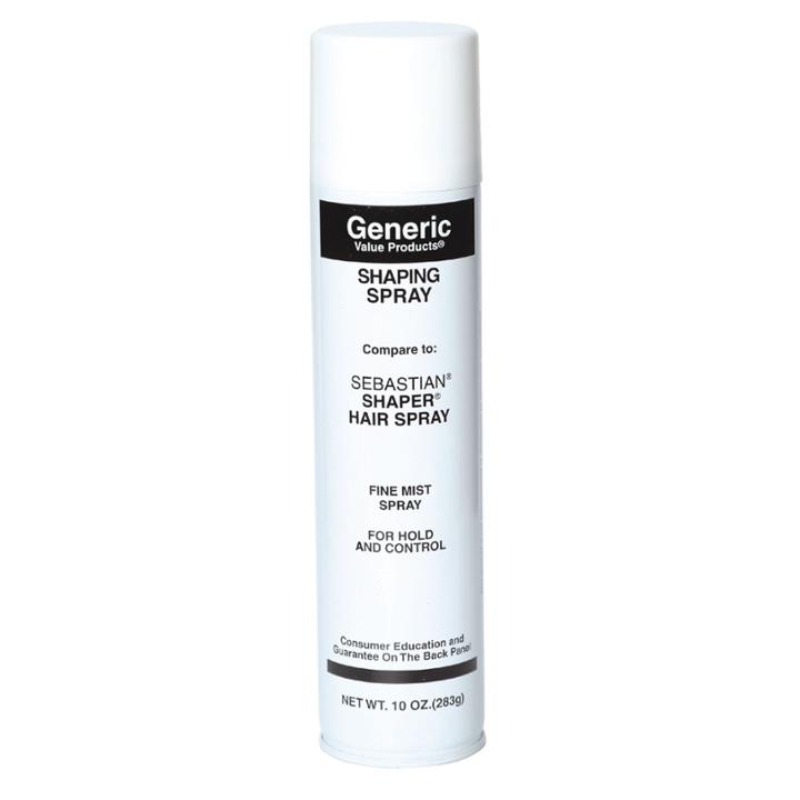 Generic Value Products Voc Shaper Hair Spray Compare To Sebastian Shaper Hair Spray
