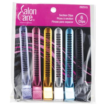 Salon Care Metal Section Clips