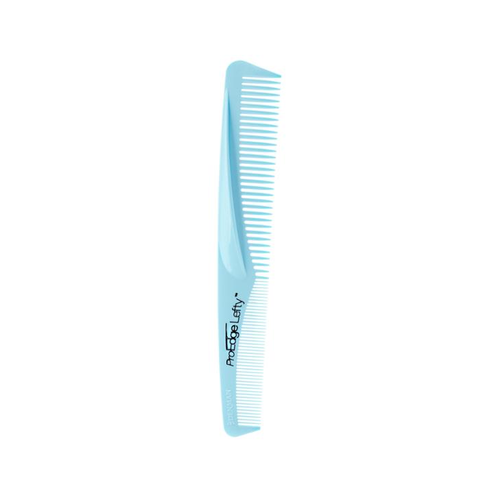 Denman Proedge Comb Blue Left Handed Only