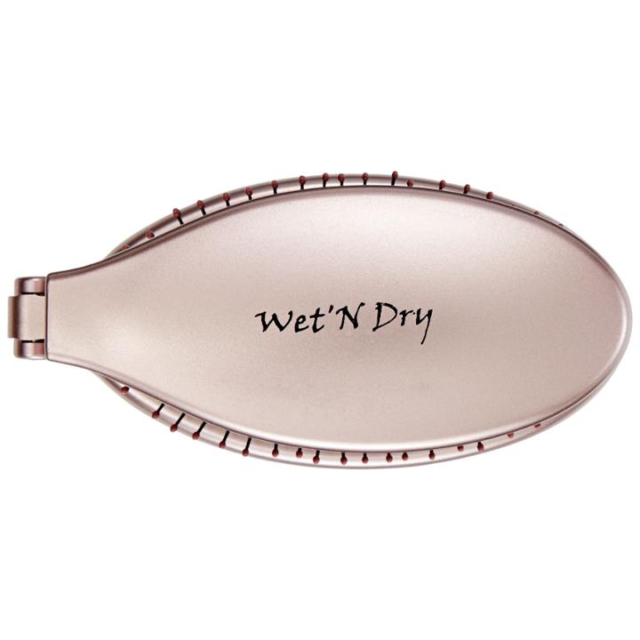 Brush Strokes Wet 'n Dry Folding Brush With Mirror