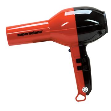 Salon Creations Super Solano Red And Black Professional Hair Dryer