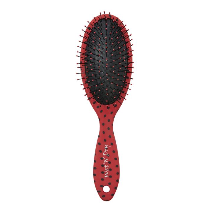 Brush Strokes Brush Stokes Wet 'n Dry Red Polka Dot Detangling Brush