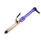 Hot Shot Tools Neon Purple 1 Inch Gold Curling Iron