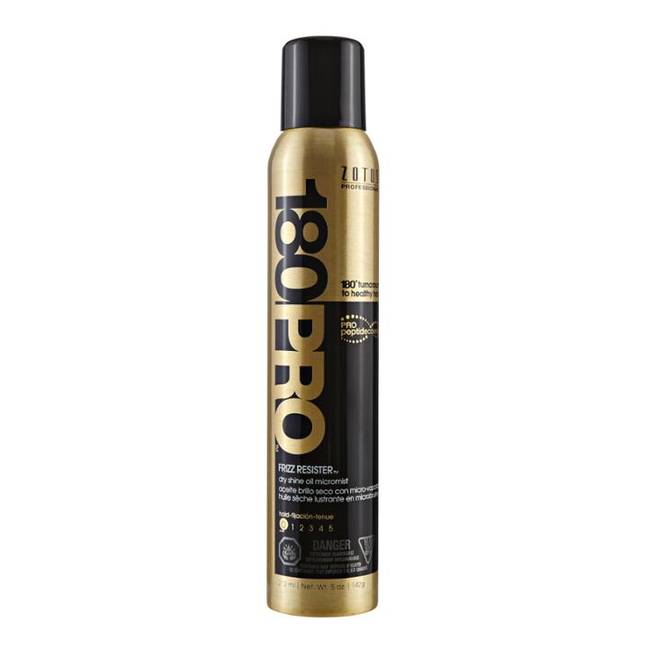 180pro Frizz Resister Dry Shine Oil Micromist