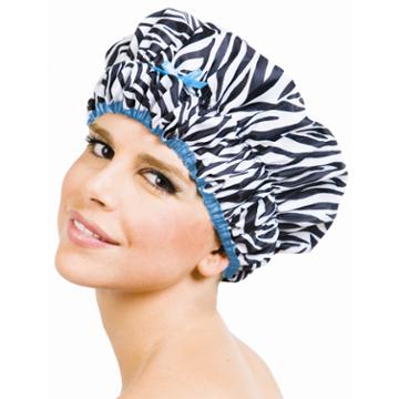 Betty Dain Fashionista Sassy Stripes Shower Cap