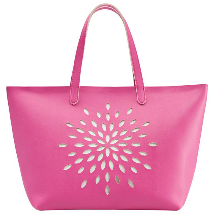 Sally Chic And Sleek Pink Spring Tote
