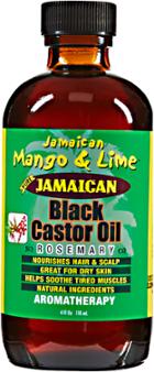Jamaican Mango Black Castor Oil Rosemary