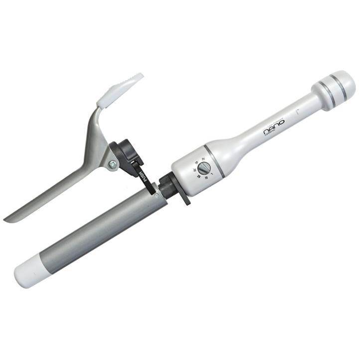 Jilbere Nano Silver Clip/clipless Curling Iron Canada Compliant 1 Inch