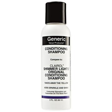 Generic Value Products Conditioning Shampoo Compare To Clairol Shimmering Lights Conditioning Shampoo