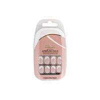 Bella Nails White Tip Pattern Press On Nails