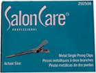 Salon Care Metal Single Prong Curl Clips