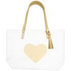 Mystic Divine White Gold Heart Bag