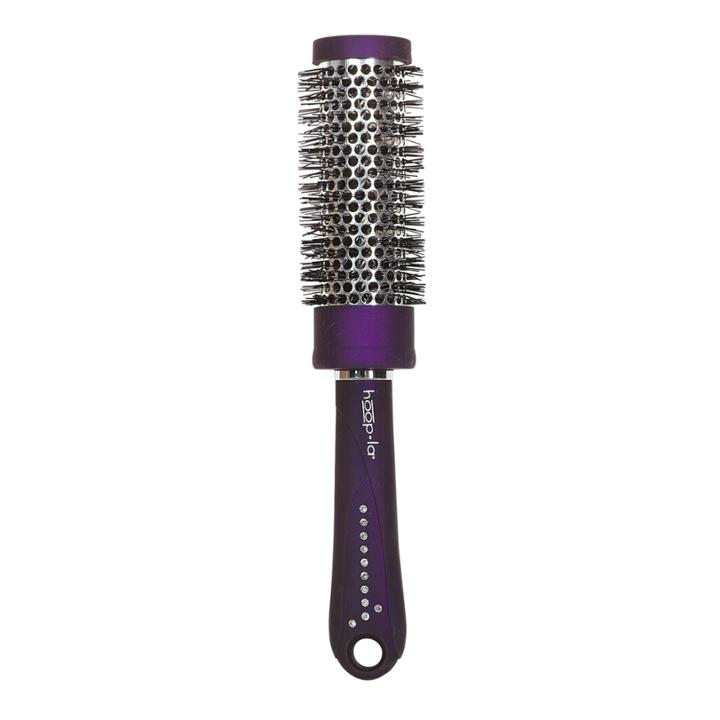 Hoopla Purple Thermal Round Brush