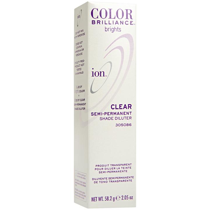 Ion Brights Semi-permanent Clear Shade Diluter