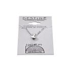 Crystallite Destine Crystal Diamond Cut 6mm Necklace