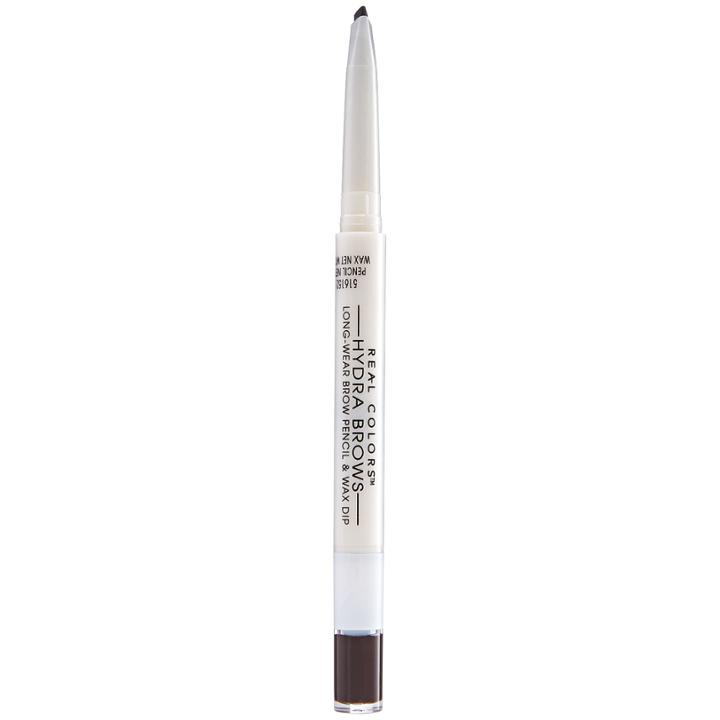 Real Colors Hydra Brows Pencil And Wax Black Brown