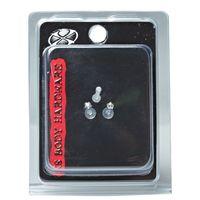 Pacific Piercing Supply X8 Body Hardware Stainless Steel Poly Pop-in Tiffany Labret