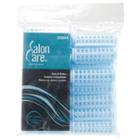 Salon Care Small 1/2 Inch Blue Snap On Rollers 16 Count