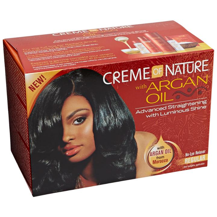 Creme Of Nature No Lye Argan Oil Relaxer Kit