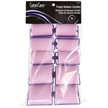 Salon Care Foam Roller Combo 10 Count