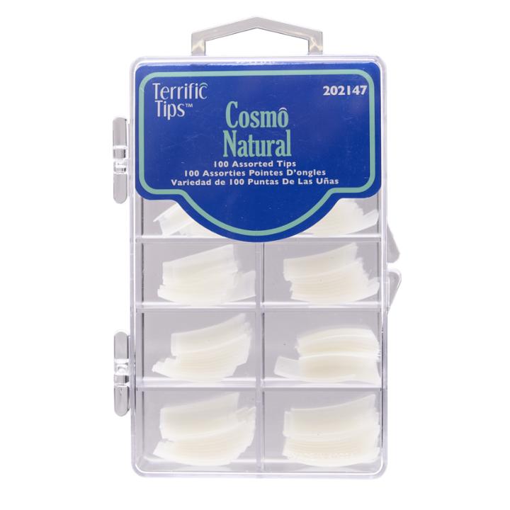 Terrific Tips Cosmo Natural Nail Tips Assorted